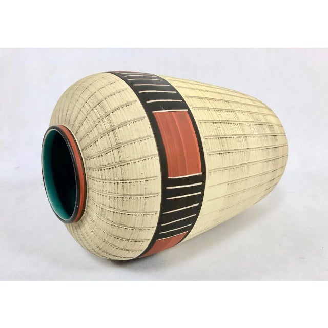 Large Ceramic Floor Vase from Bay Keramik, 1960s For Sale - Image 4 of 6