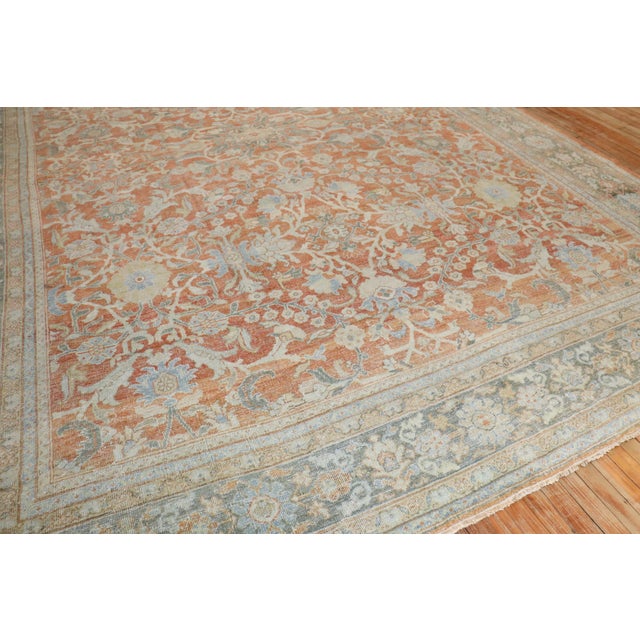 an early 20th Century Persian room size Mahal Rug rug no. j3756 size 10' 6" x 14' (320 x 427 cm)