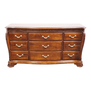 American Drew Bob Mackie Home Collection Solid Cherry Contemporary Traditional 72" Triple Dresser 661-131