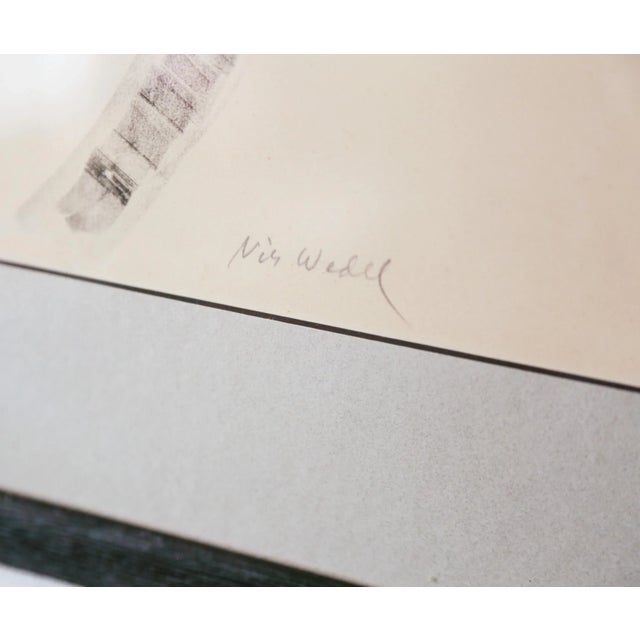 1960s Mid-century Lithography, signed & numbered 24/300, by Swedish painter Nils Wedel, 1897-1967. Artwork by Nils Wedel...