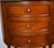 1910 French Louis XV Mahogany Marble Top Nightstand Bedside Table For Sale - Image 6 of 14