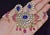 Late 20th Century Natural 121.63Cts Tanzanite Uncut Diamond Pearl Ruby Tourmaline Solid 18k Gold Choker Necklace & Earrings Set, 3 Pieces For Sale - Image 11 of 12