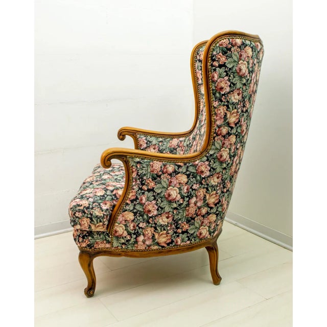 Mid-Century Modern Walnut Lounge Chair, 1960s For Sale - Image 4 of 13