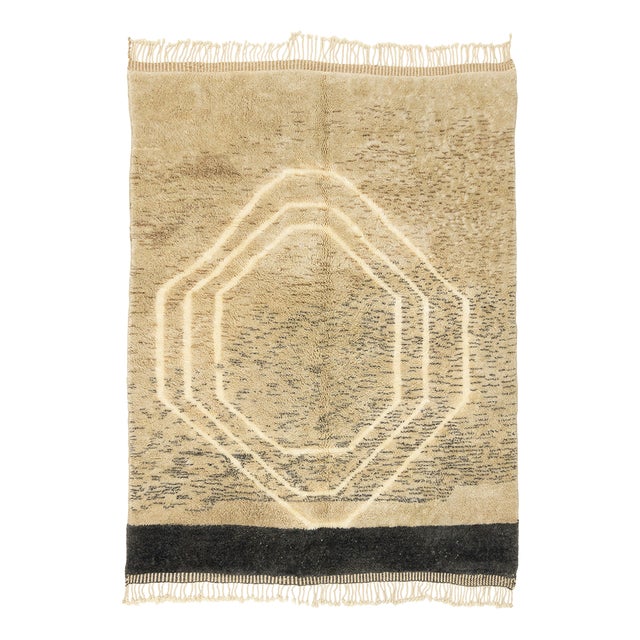 Hand-Knotted Wool Premium Rug by Azele Studio For Sale