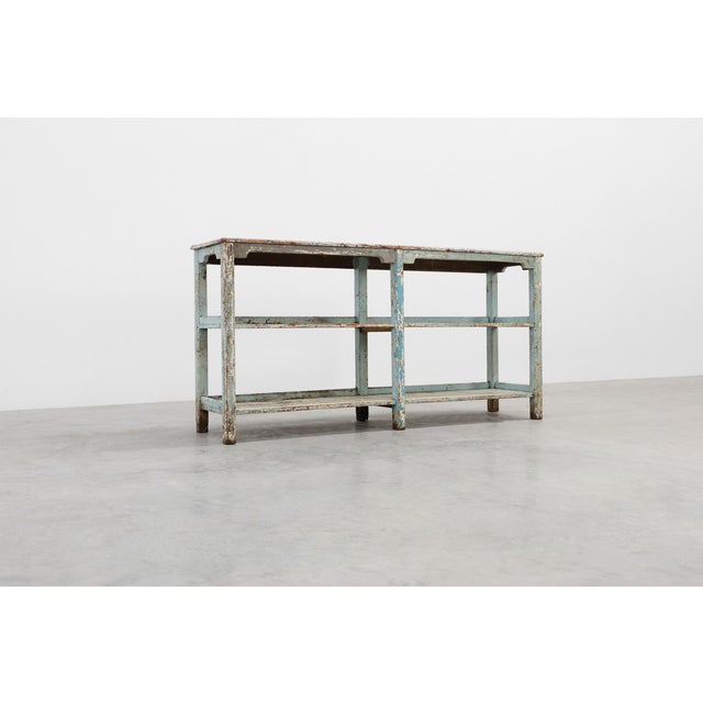 Industrial Console Table, France, 1900s For Sale - Image 4 of 15