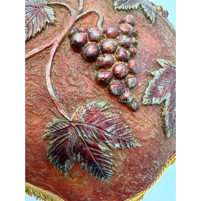 Molded Plastic Sculptural Table Lamp with Grapes Decoration, 1970s For Sale - Image 15 of 18