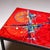 Ceramic Coffee Table with red tiles, signed Elli Bianchetti, Italy Mid-20th century For Sale - Image 7 of 9