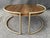 This Charleston Forge Spa Round Cocktail Table features a wood top framed by a sculptural metal base with a distinctive...