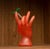 Artist: Masami Koda Title: Flowering Hand Year: 1997 Medium: Glass sculpture, signature and date inscribed on bottom Size:...