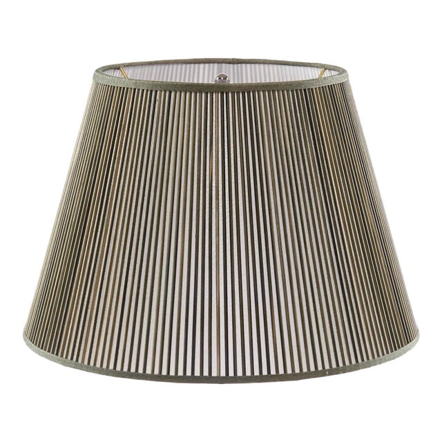 Empire Stick Shade in Washed Green, 10" For Sale