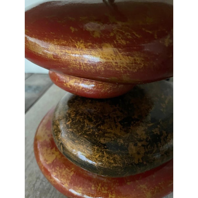 Metal Pebble Lamp by François Chatain For Sale - Image 7 of 12