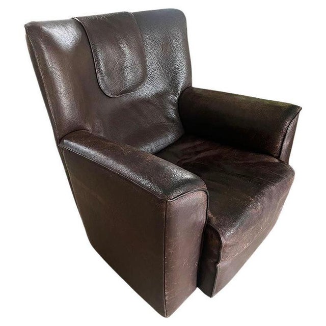 Brown Brown Lounge Armchair from de Sede For Sale - Image 8 of 8