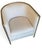 Bernhardt Interiors Faux Bamboo Meredith Barrel Chairs, a Pair For Sale - Image 9 of 16