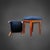 Antique Biedermeier Stools in Cherry Wood, 1825, Set of 2 For Sale - Image 3 of 5