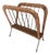 Rope Newspaper Rack in the style of Adnet, 1950s For Sale