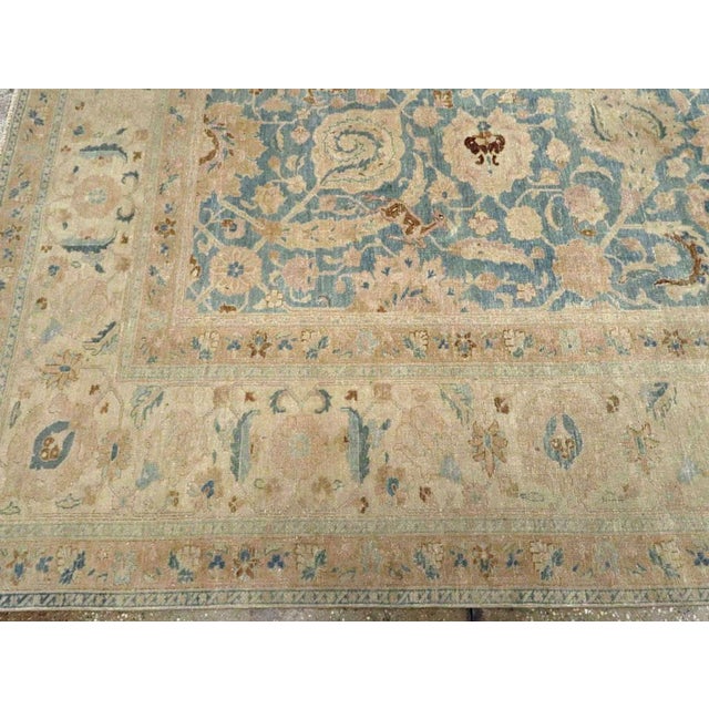 Galerie Shabab Collection Early 20th Century Persian Tabriz Carpet For Sale - Image 9 of 10