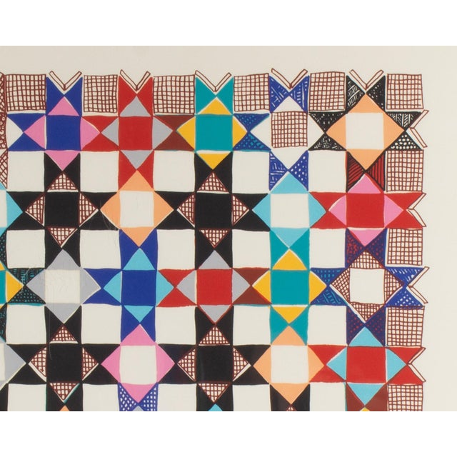 “Star of Jacob” Serigraph Print by Barbara Kohl-Spiro For Sale In Indianapolis - Image 6 of 10