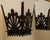 Vintage Asian Lantern Wall Sconces - a Pair For Sale In Los Angeles - Image 6 of 9