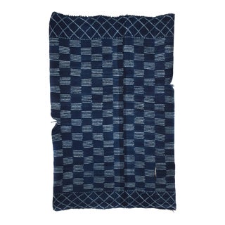 Vintage African Indigo Fabric For Sale