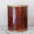 Mid 20th Century Hand-Painted Floral Waste Can For Sale - Image 4 of 4