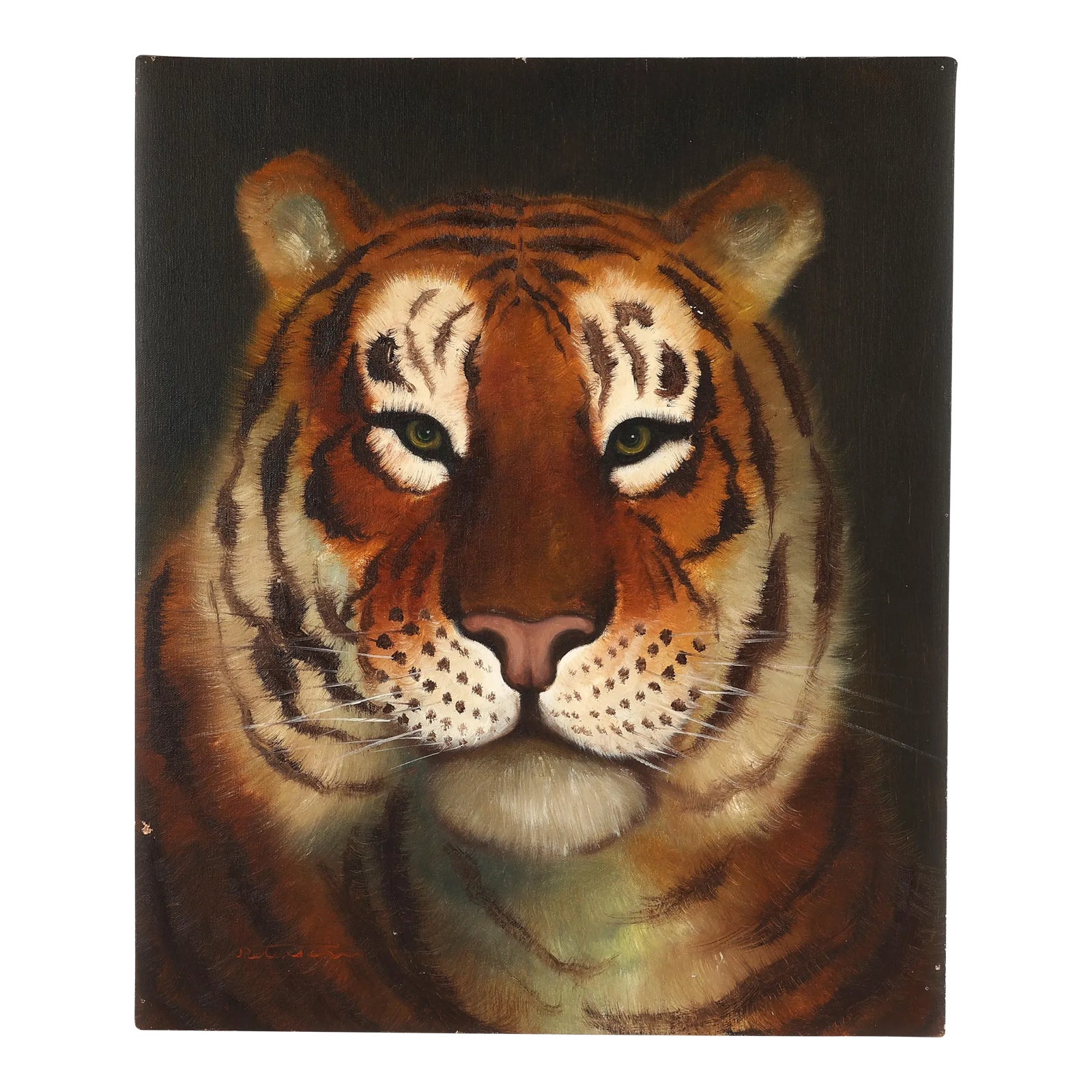 Vintage Asian Wall Art | Japanese Tiger Ukiyo-e Print, 60 x 80cm \u003d 24 x 32\, image size:1600x1600