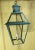 1980s Vintage Four-Sides Hanging Copper Lantern For Sale - Image 5 of 12