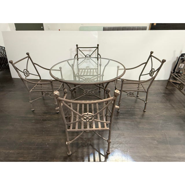 Design Plus Gallery presents the Renaissance Outdoor Table + Four Chairs Patio Set from Terra Furniture. Defined by...