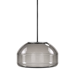 Obsidian Blown Glass Pendant Light by Artem Zakharchenko-Halytskyi For Sale