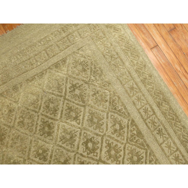 A mid-20th century Souf carpet woven somewhere in Central Iran. 5' x 5'11'' Souf rugs are very rare technique found as...
