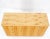 Metal Mid Century Solid Wood Blonde Pecan Veneered 4 Drawers Dresser by Founders For Sale - Image 7 of 13