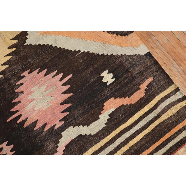 Turkish Room Size Antique Kilim For Sale - Image 18 of 18