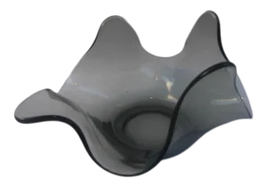 Mid-Century Handkerchief Glass Bowl