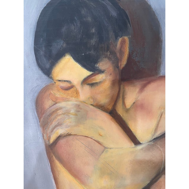 French 1980s Marc Olivier Grégoire (1906-1991) Nude Painting For Sale - Image 3 of 6