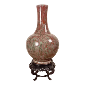 Early 20th Century Chinese Porcelain Peachbloom Tianqiuping