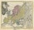 Antique Map of Europe with Elaborate Title Cartouche, 1750 For Sale - Image 6 of 6