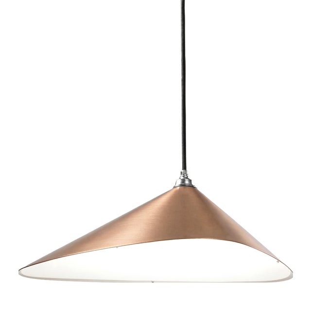 Emily I Pendant Light in Copper Semi-Matte by Daniel Becker for Moss Objects For Sale