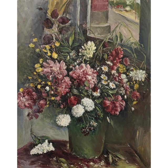 Traditional Framed Oil Painting on Canvas by Henri Dufaux (1879-1980) For Sale - Image 3 of 15