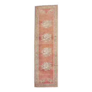 Early 20th Century Turkish Ghiordes 3'5'' X 12'9''