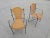 American Wrought Iron and Brass Chair, 1950s For Sale - Image 3 of 11