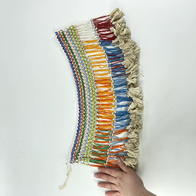 Early 20th Century Zulu Beaded Skirt Shangaan Style South Africa MATTER COLLECTION For Sale - Image 10 of 13
