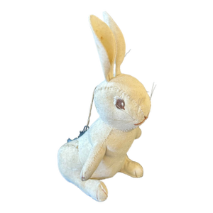 Vintage Velveteen Rabbit Easter Ornament