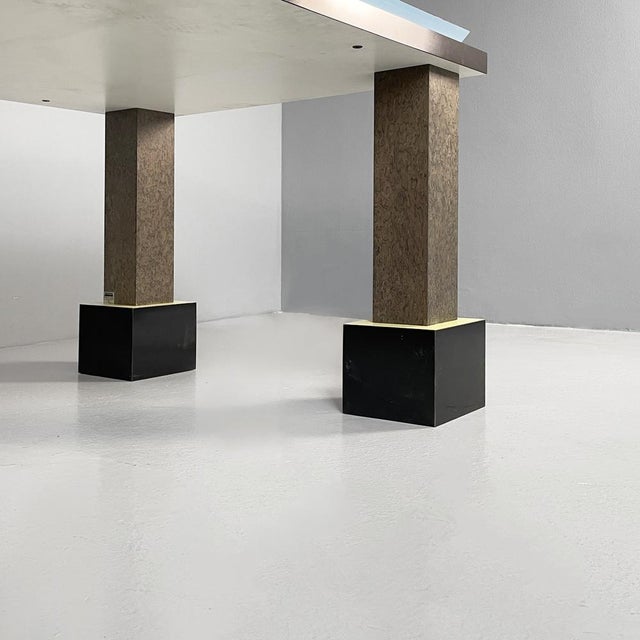 Italian Modern Dining Table by Ettore Sottsass, 1984 For Sale - Image 14 of 18