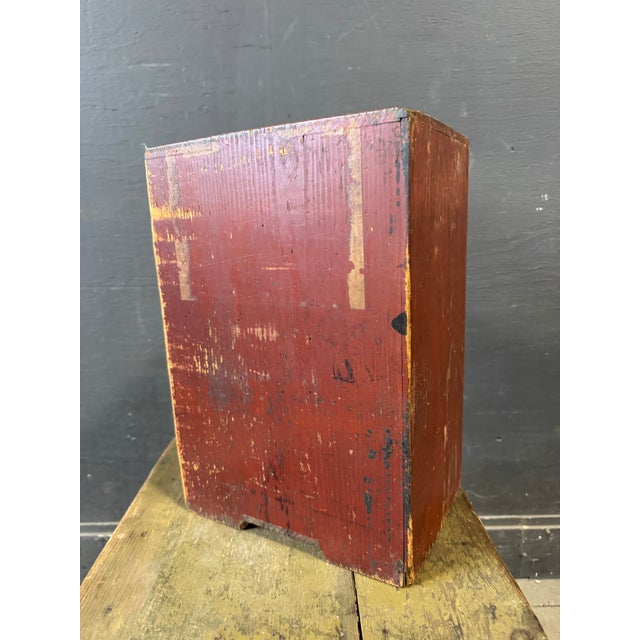 Coffee 1918’s(Taisho Era) Japanese Small Chest With 8 Drawers. Signed on Bottom Side. For Sale - Image 8 of 10