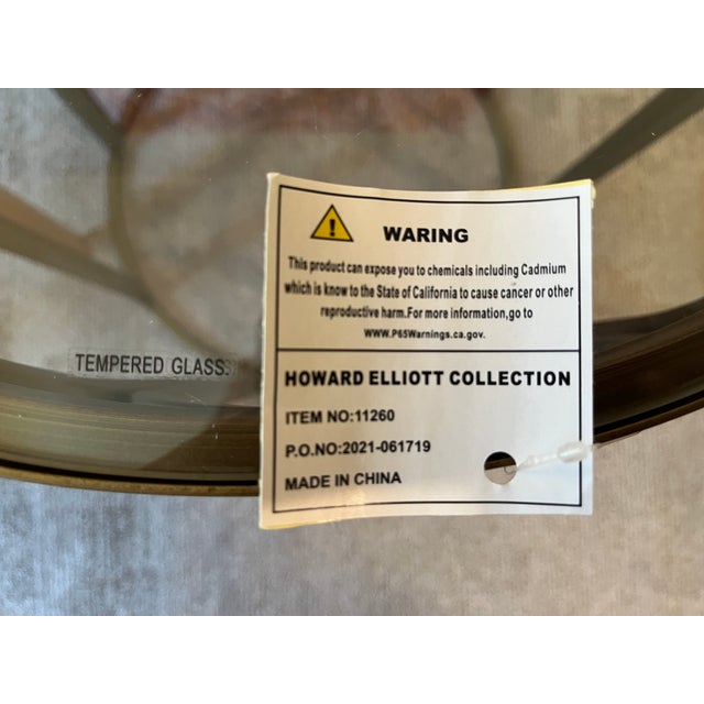 This brand-new Howard Elliott Collection Palladio Side Table is a premium designer accent table. Elevate your space with...