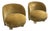 Mohair Brown Sugar Laight Chairs, Pair For Sale