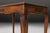 Brown Sculpted Side Table in Wood, Glass and Rattan, France, 1950s For Sale - Image 8 of 15
