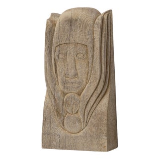 20th Century Belgian Oak Carved Wall Art For Sale