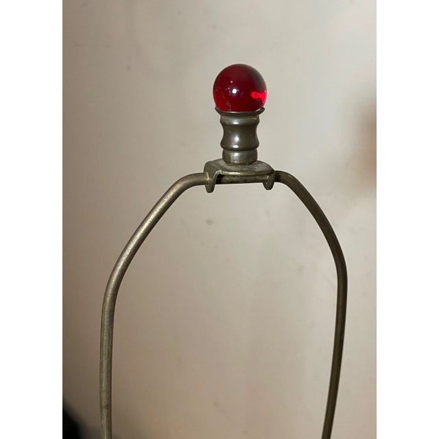 1990s Handmade Tall Turned Parquetry Natural Wood Modern Electric Table Lamp Sculpture For Sale - Image 10 of 13