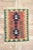 Red Vintage Persian Shiraz Kilim Rug - 02'01 X 02'11 For Sale - Image 8 of 9