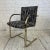 Milo Baughman Brass Four Chairs Knoll Style Flat Bar Milo Baughman For Sale - Image 4 of 10
